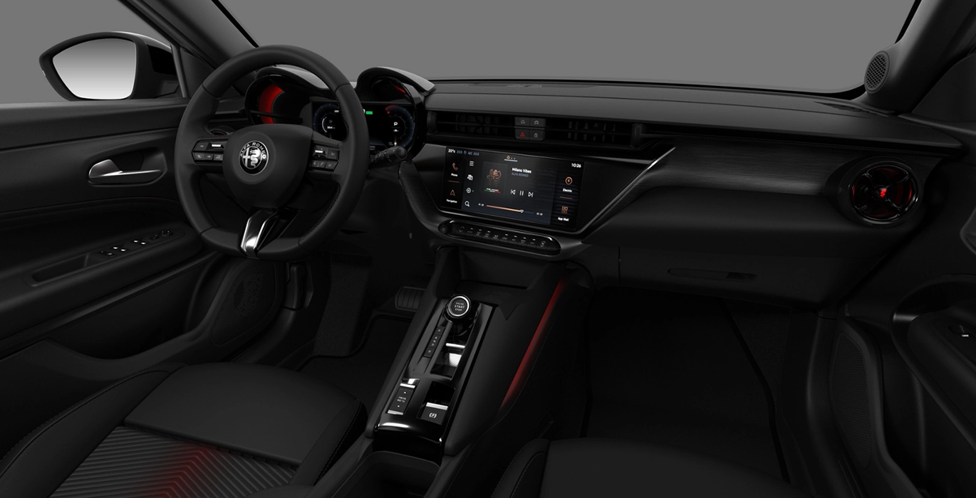 ALFA-ROMEO-Junior-Ibrida-interior-delantera