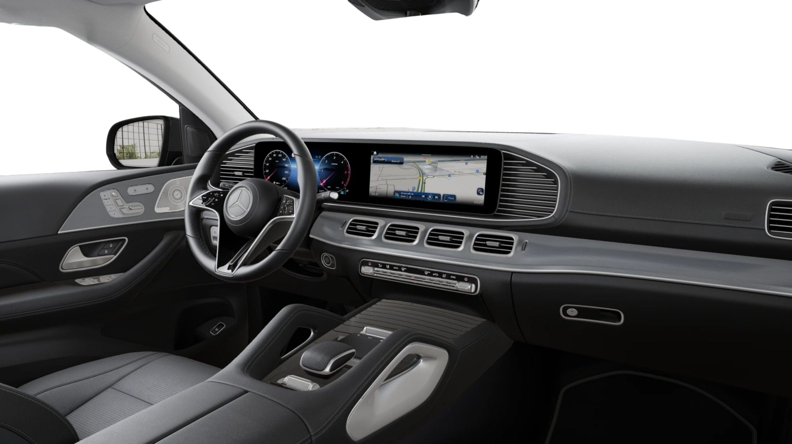 MERCEDES BENZ GLE 350de 4MATIC COUPE INTERIOR DELANTERA