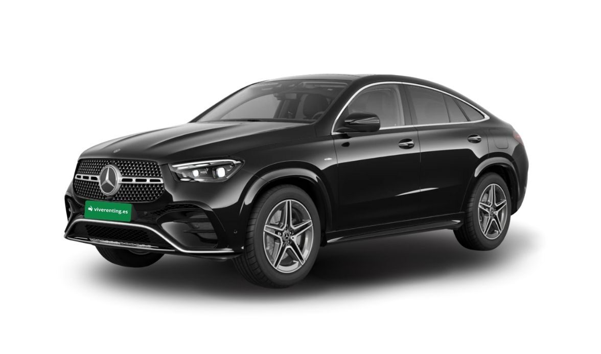 MERCEDES BENZ GLE NEGRO 350de 4MATIC COUPE FRONTAL LATERAL