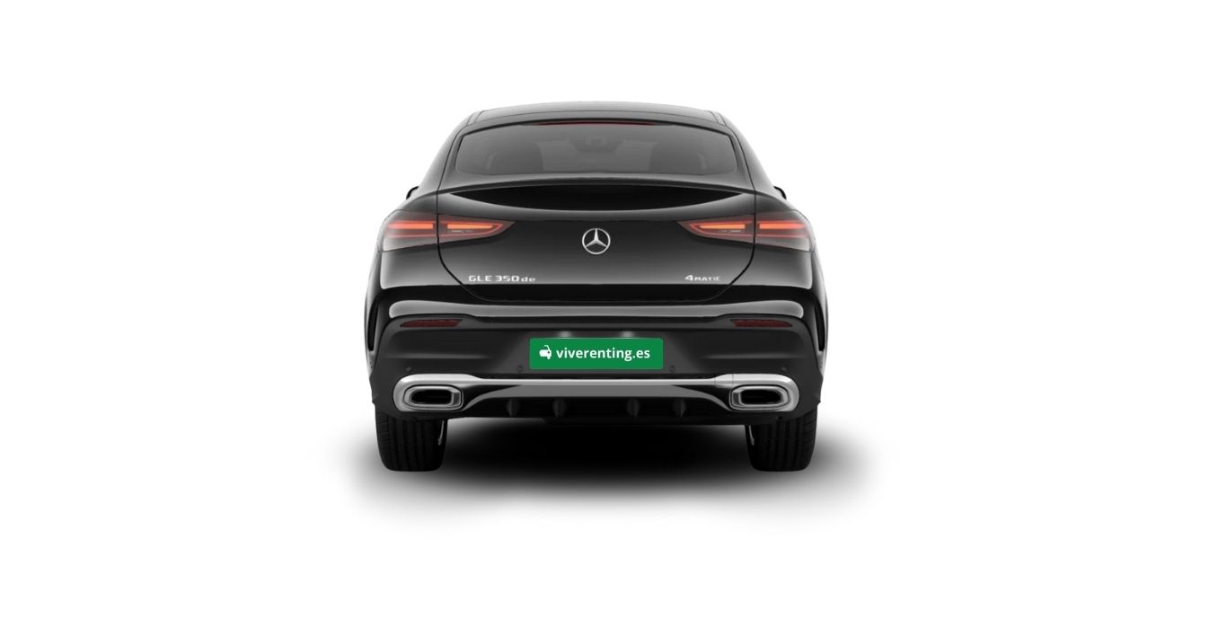 MERCEDES BENZ GLE NEGRO 350de 4MATIC COUPE TRASERA
