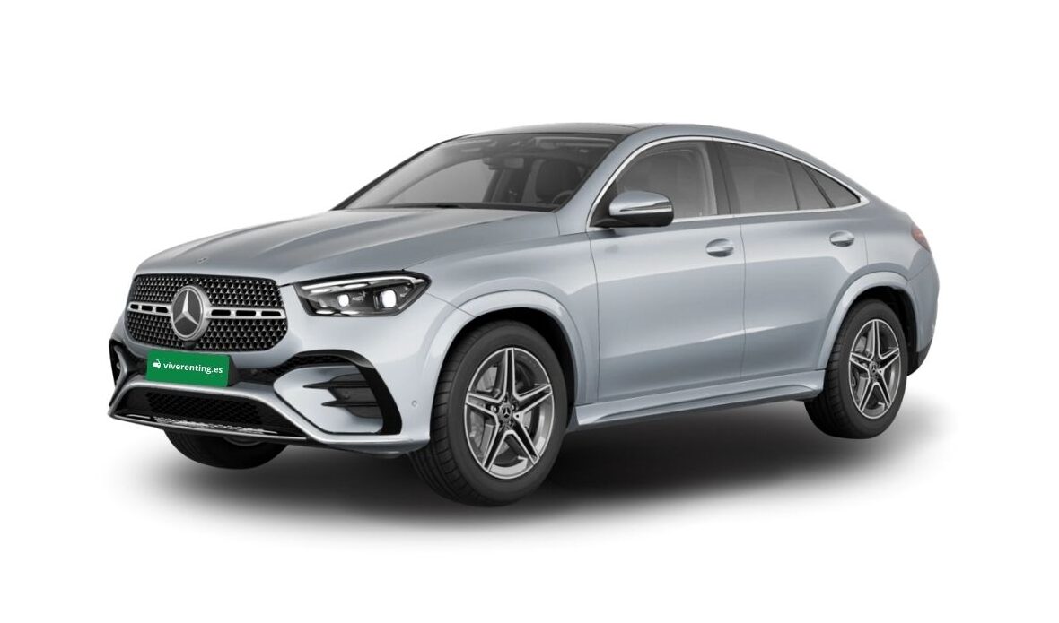 MERCEDES BENZ GLE PLATA 300d 4MATIC COUPE FRONTAL LATERAL