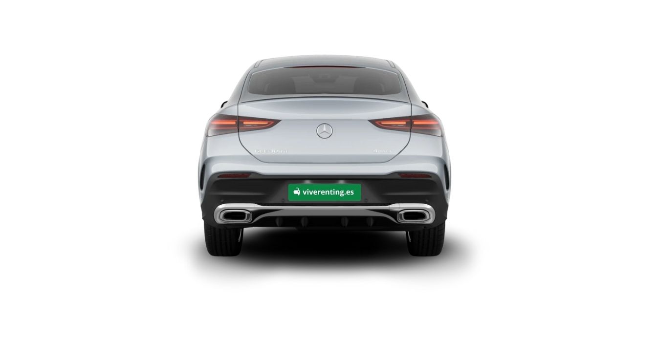 MERCEDES BENZ GLE PLATA 300d 4MATIC COUPE TRASERA