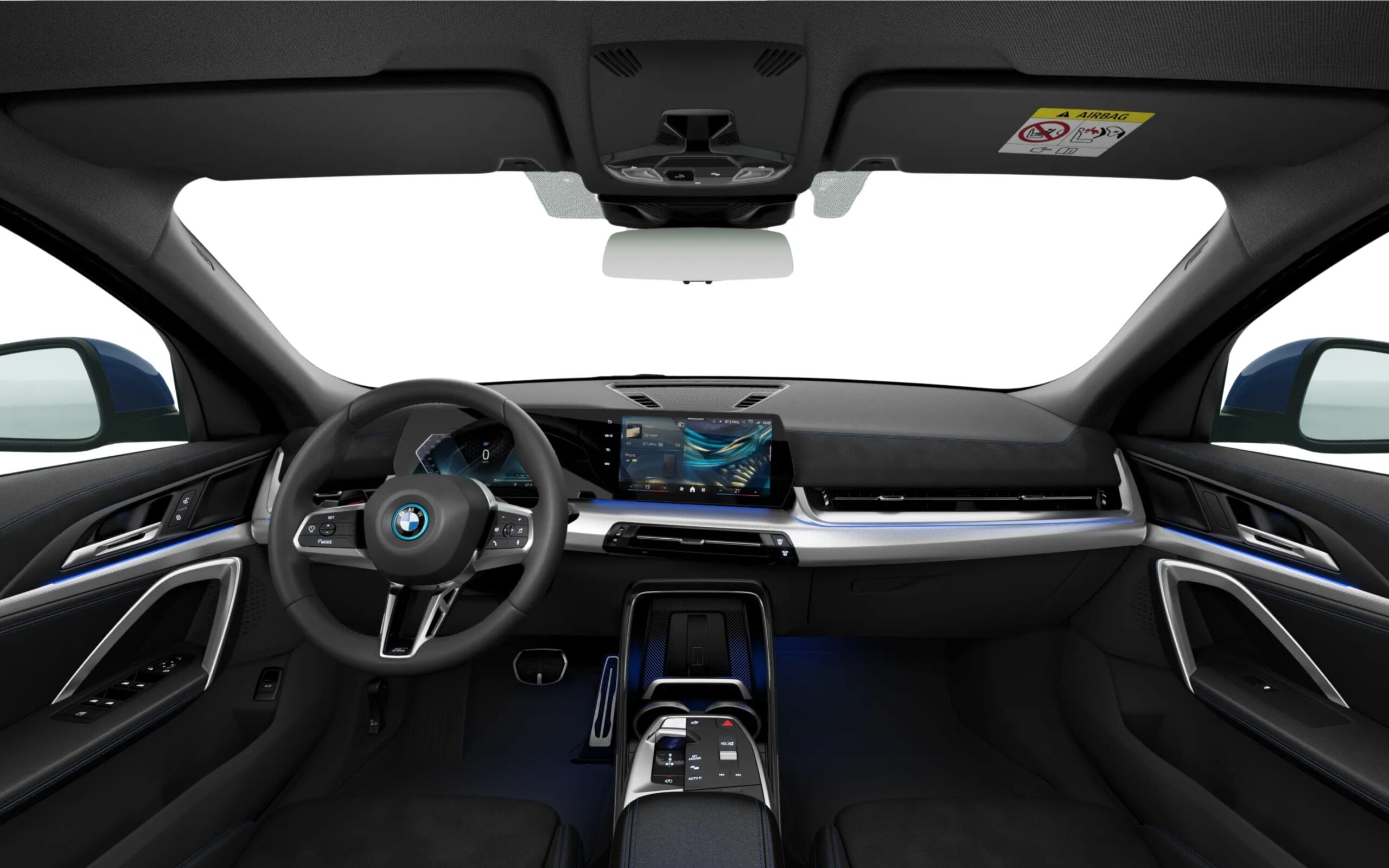 BMW iX2 M PORTIMAO BLUE eDrive20 INTERIOR
