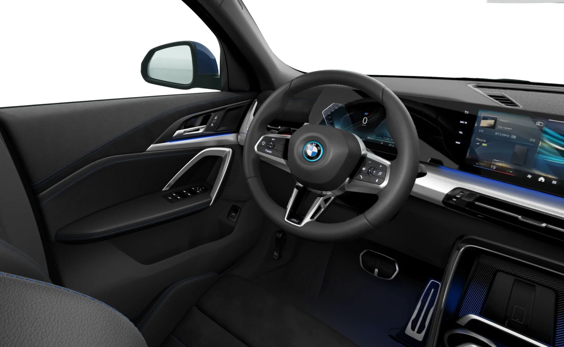 BMW iX2 M PORTIMAO BLUE eDrive20 VOLANTE