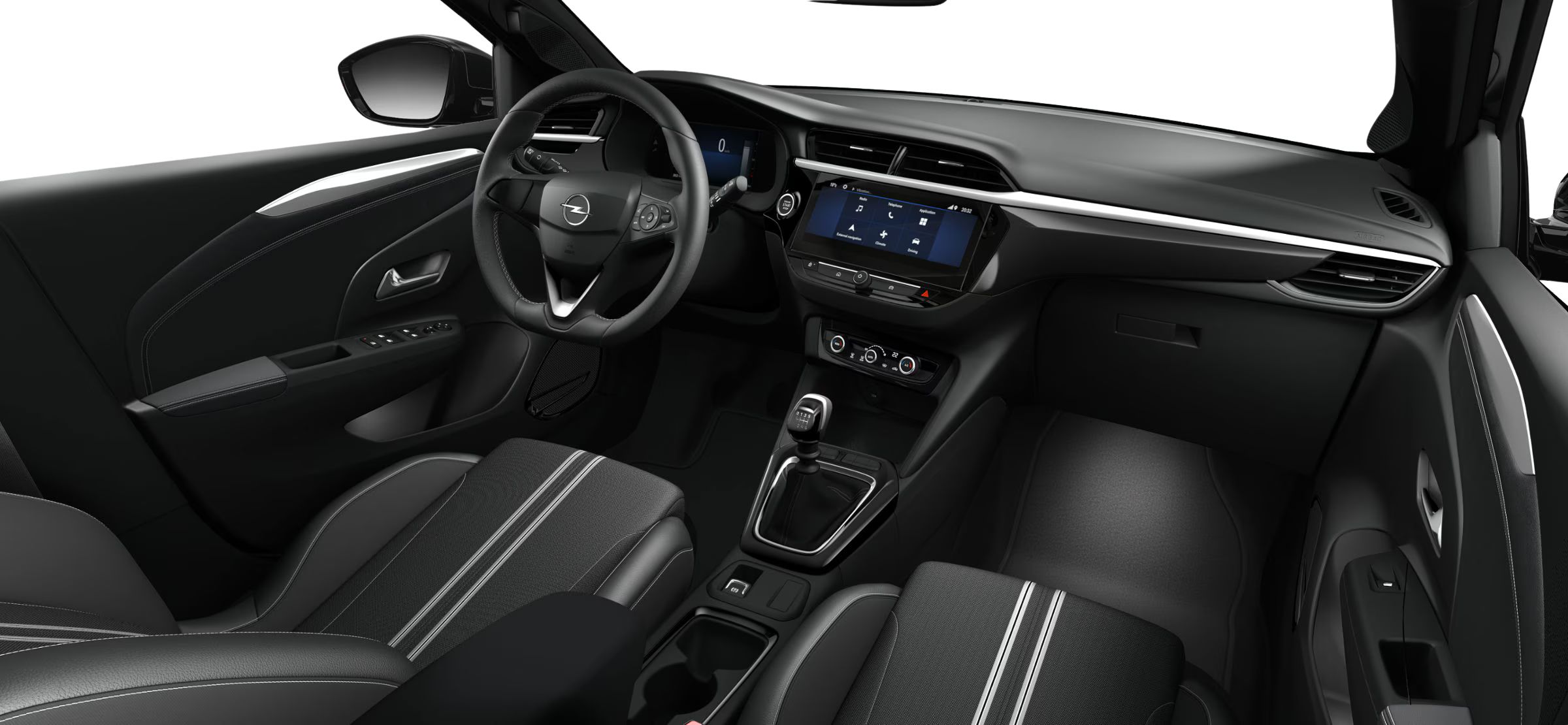 OPEL CORSA 1.2T XHL GS-LINE INTERIOR VOLANTE