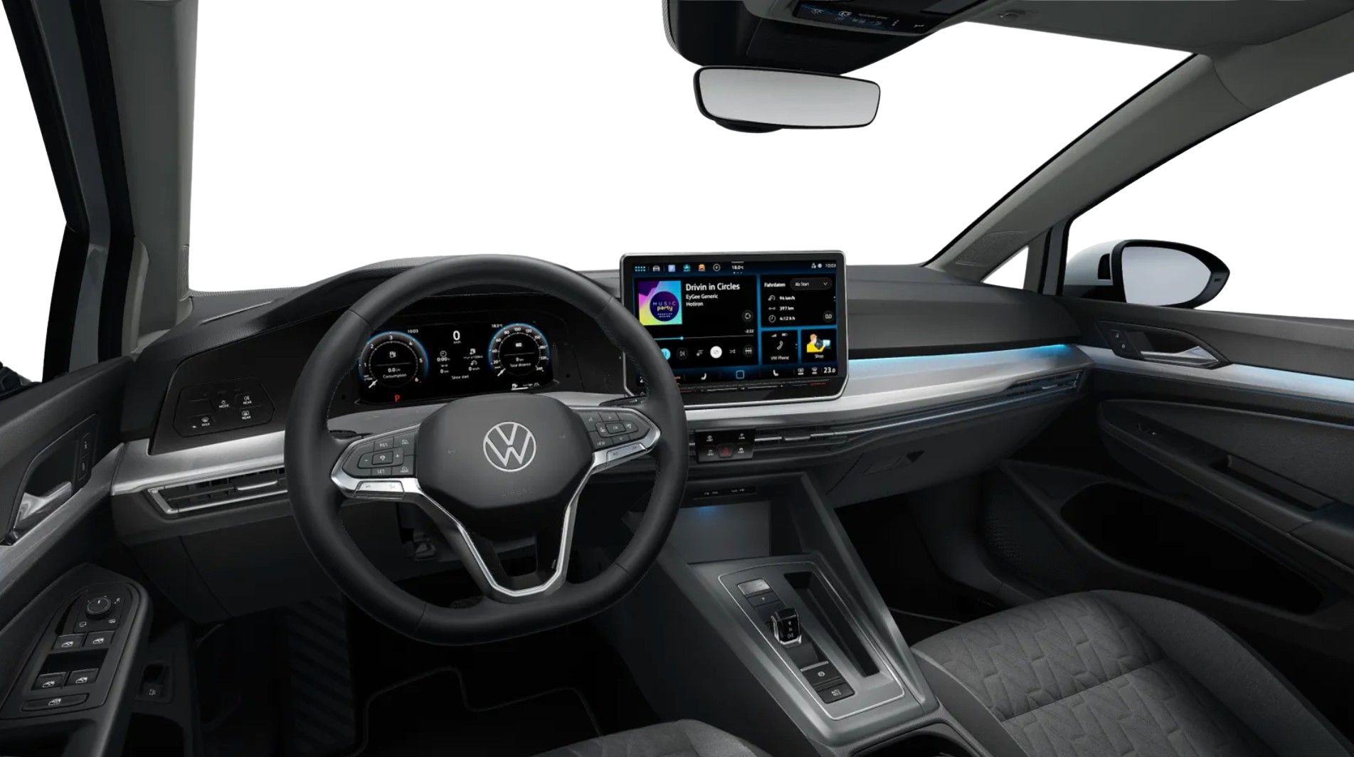 VOLKSWAGEN GOLF 1.5 TSI MATCH EHYBRID INTERIOR 5