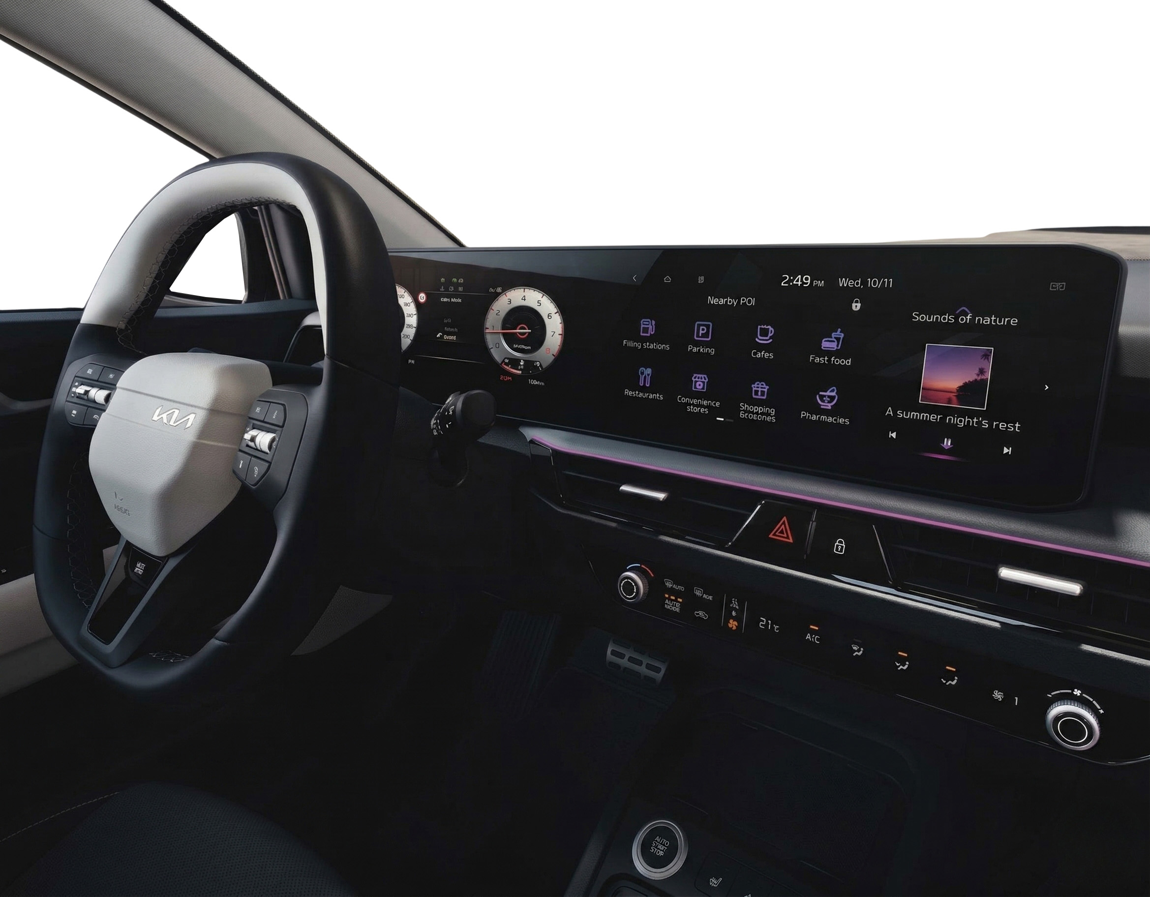 KIA STONIC 1.0 T-GDi MHEV DRIVE INTERIOR 4