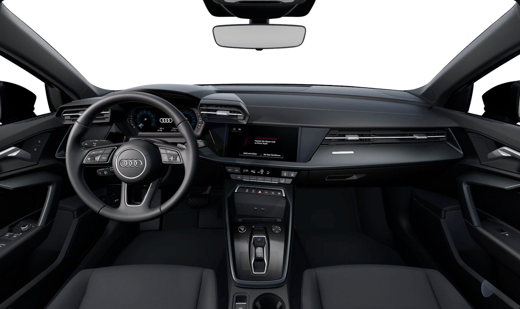 AUDI A3 SPORTBACK 30 TFSI ADVANCED S TRONIC INTERIOR VOLANTE