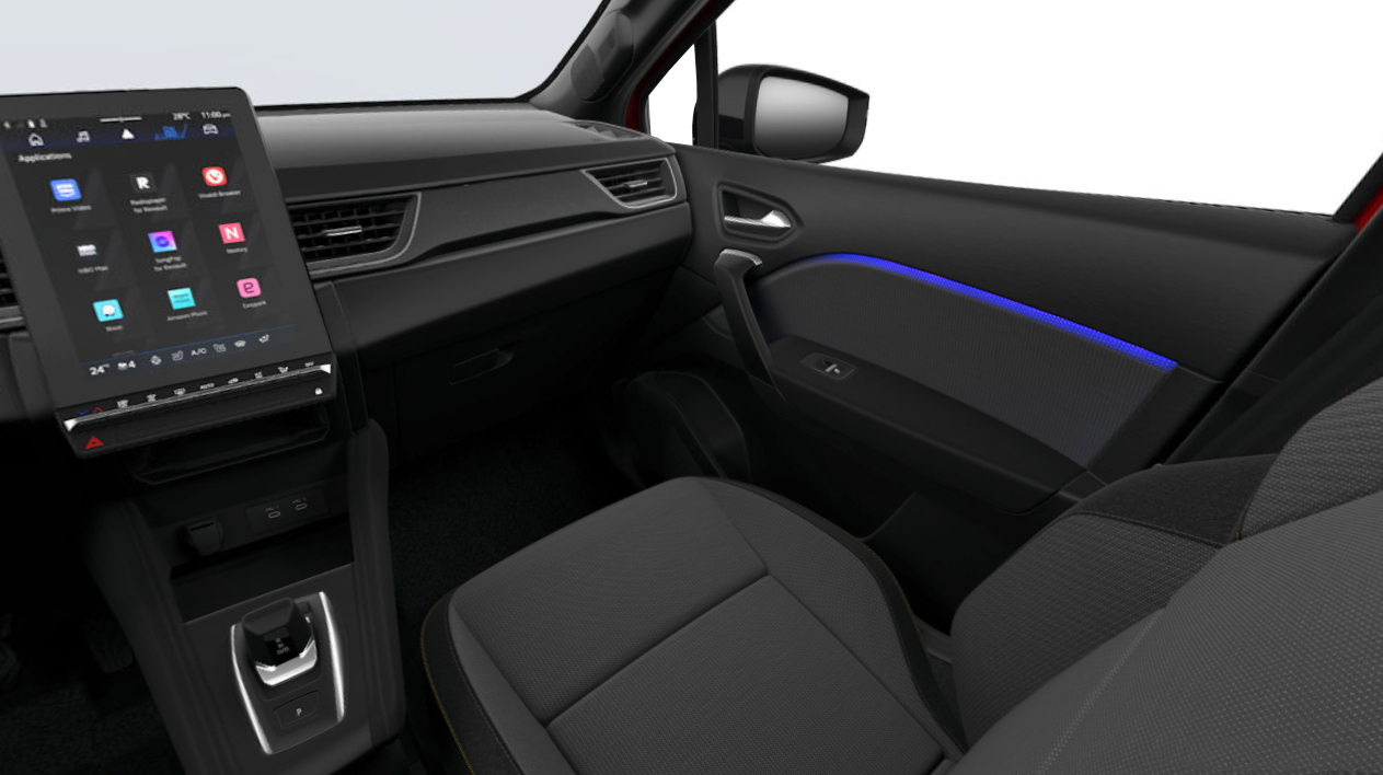 CAPTUR E-TECH FULL HYBRID TECHNO INTERIOR 3