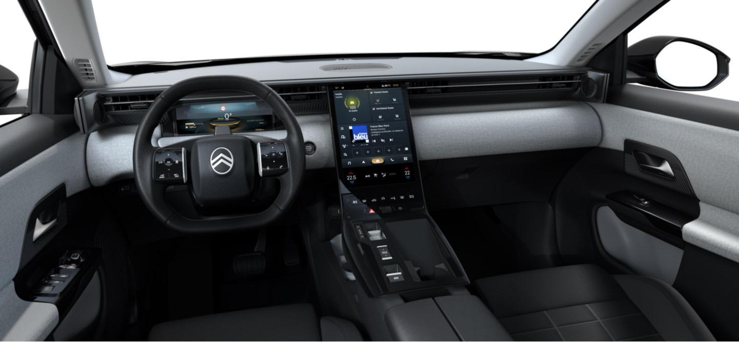 CITROEN C5 AIRCROSS YOU HYBRID INTERIOR VOLANTE