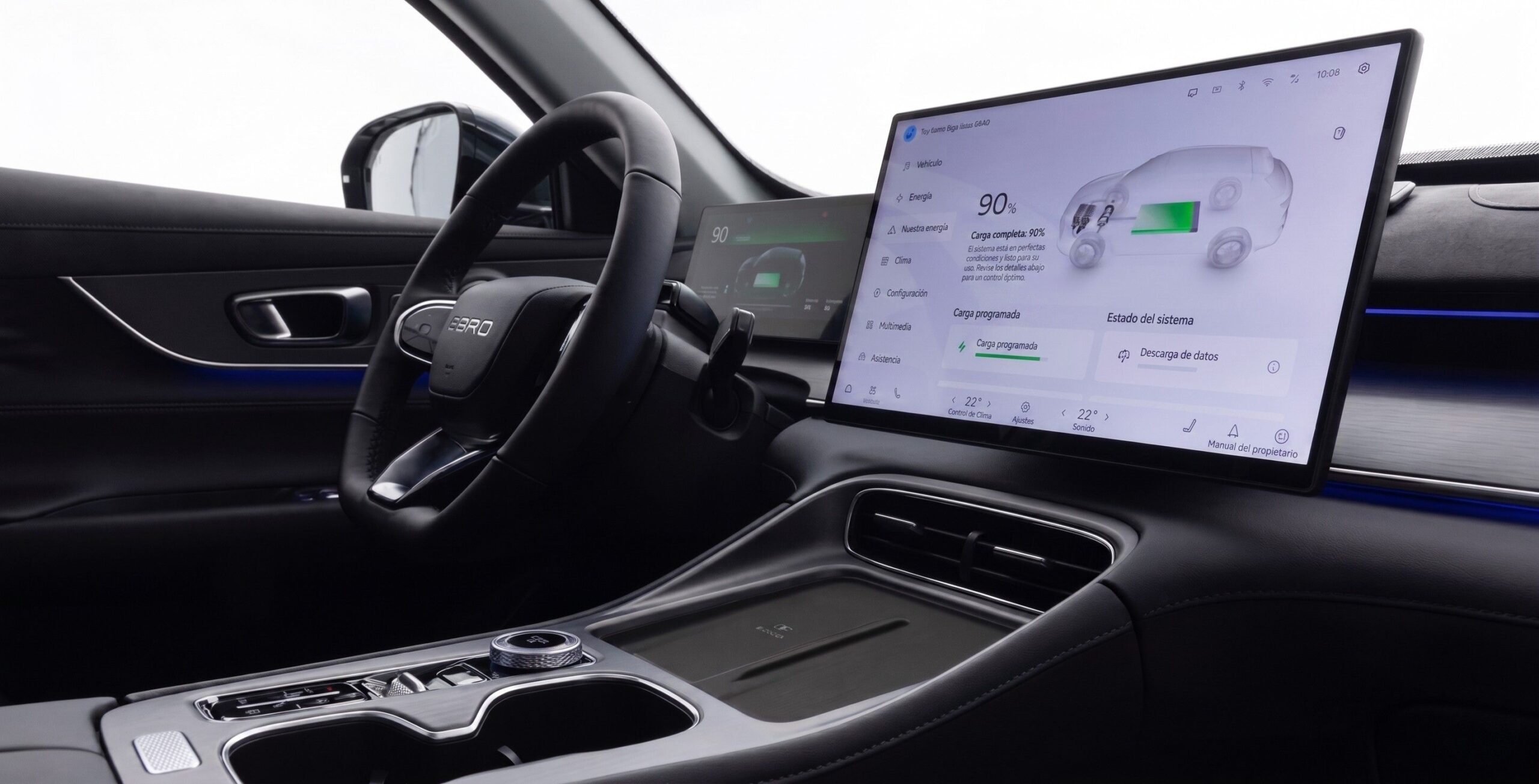 EBRO s800 PHEV 1.5 TGDI 2WD LUXURY INTERIOR PANTALLA