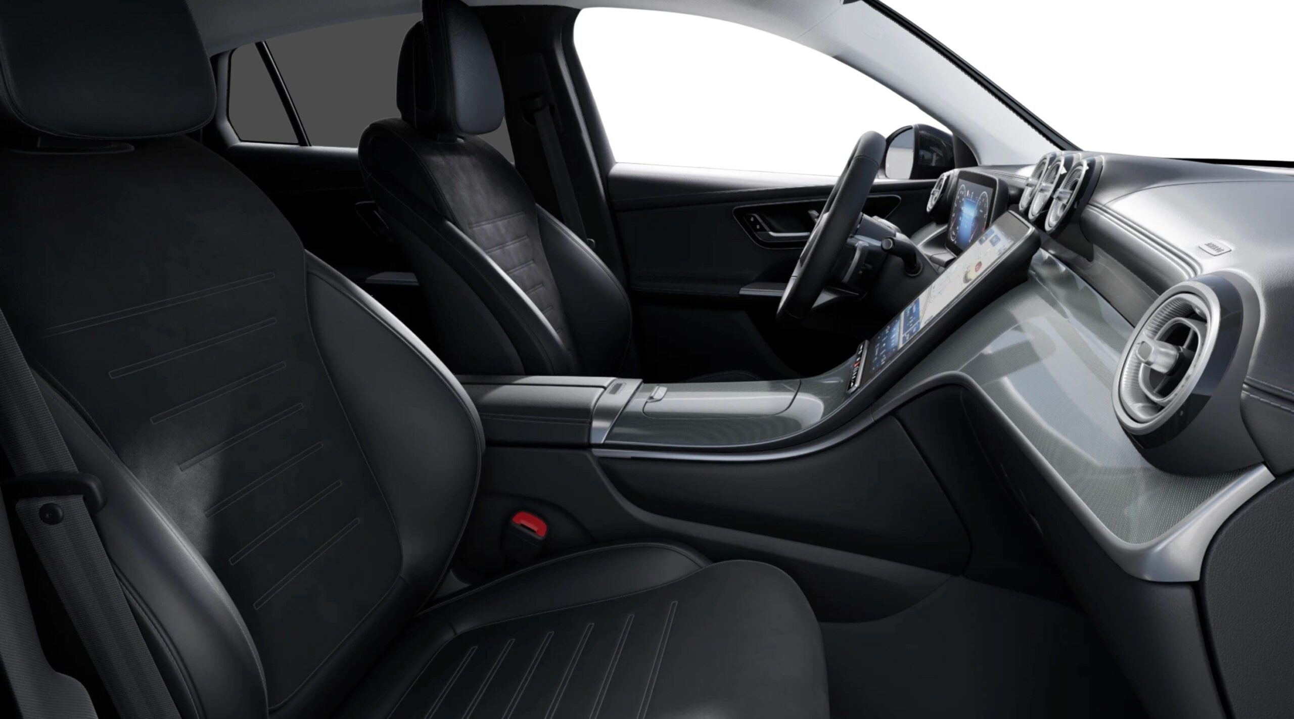 MERCEDES-BENZ GLC COUPE 200 4MATIC AMG LINE INTERIOR LATERAL