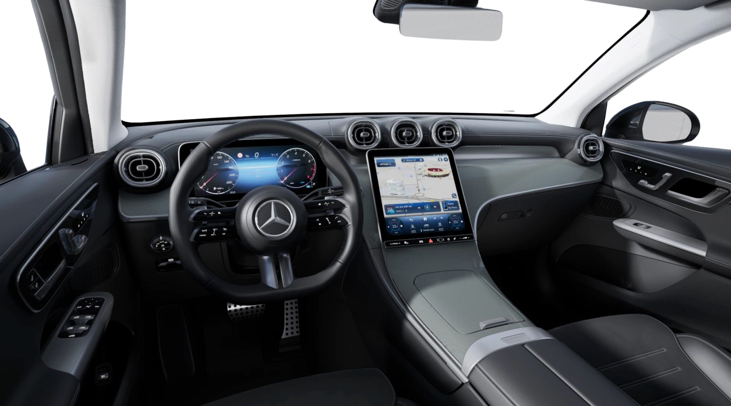 MERCEDES-BENZ GLC COUPE 200 4MATIC AMG LINE INTERIOR VOLANTE