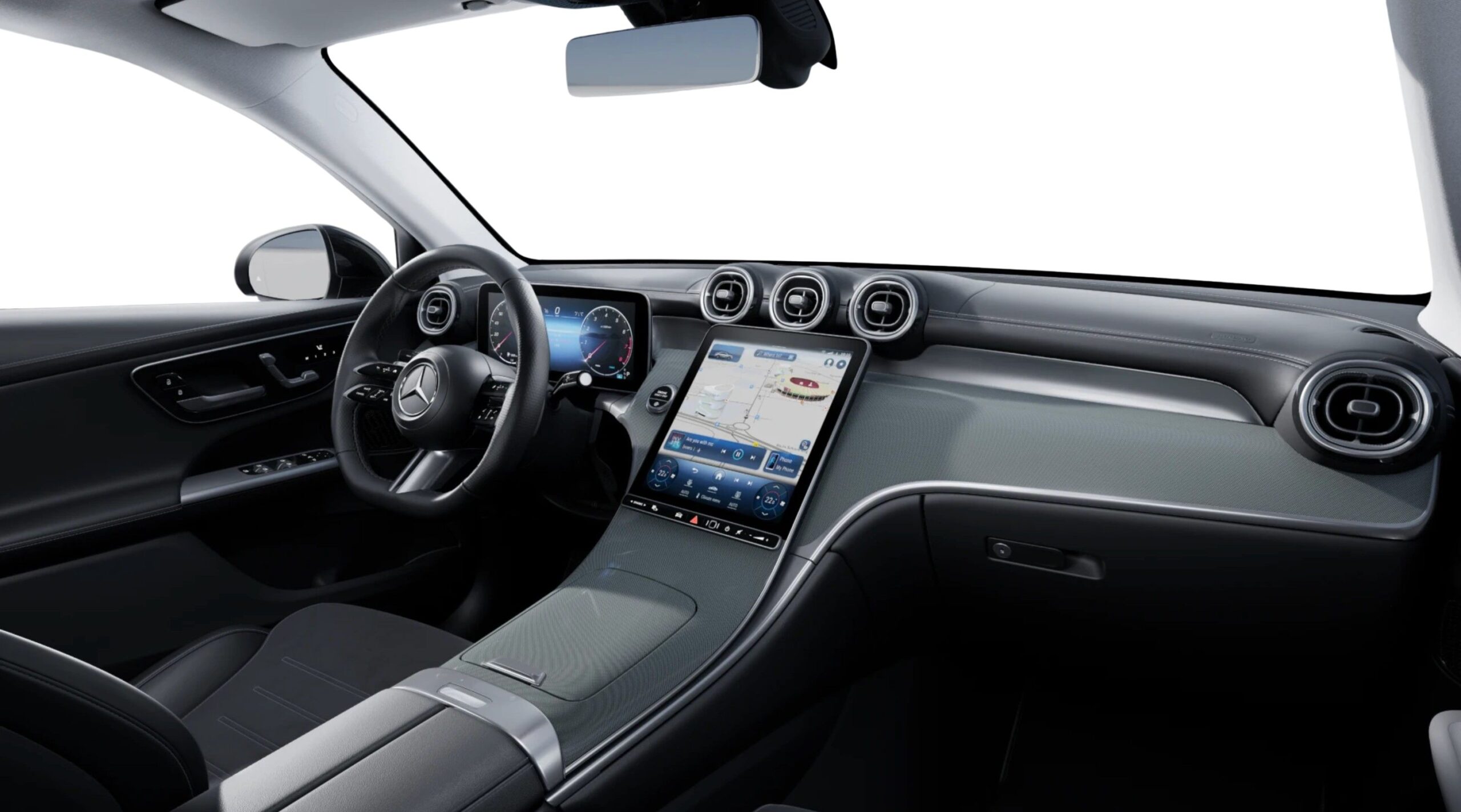MERCEDES-BENZ GLC COUPE 200 4MATIC AMG LINE INTERIOR