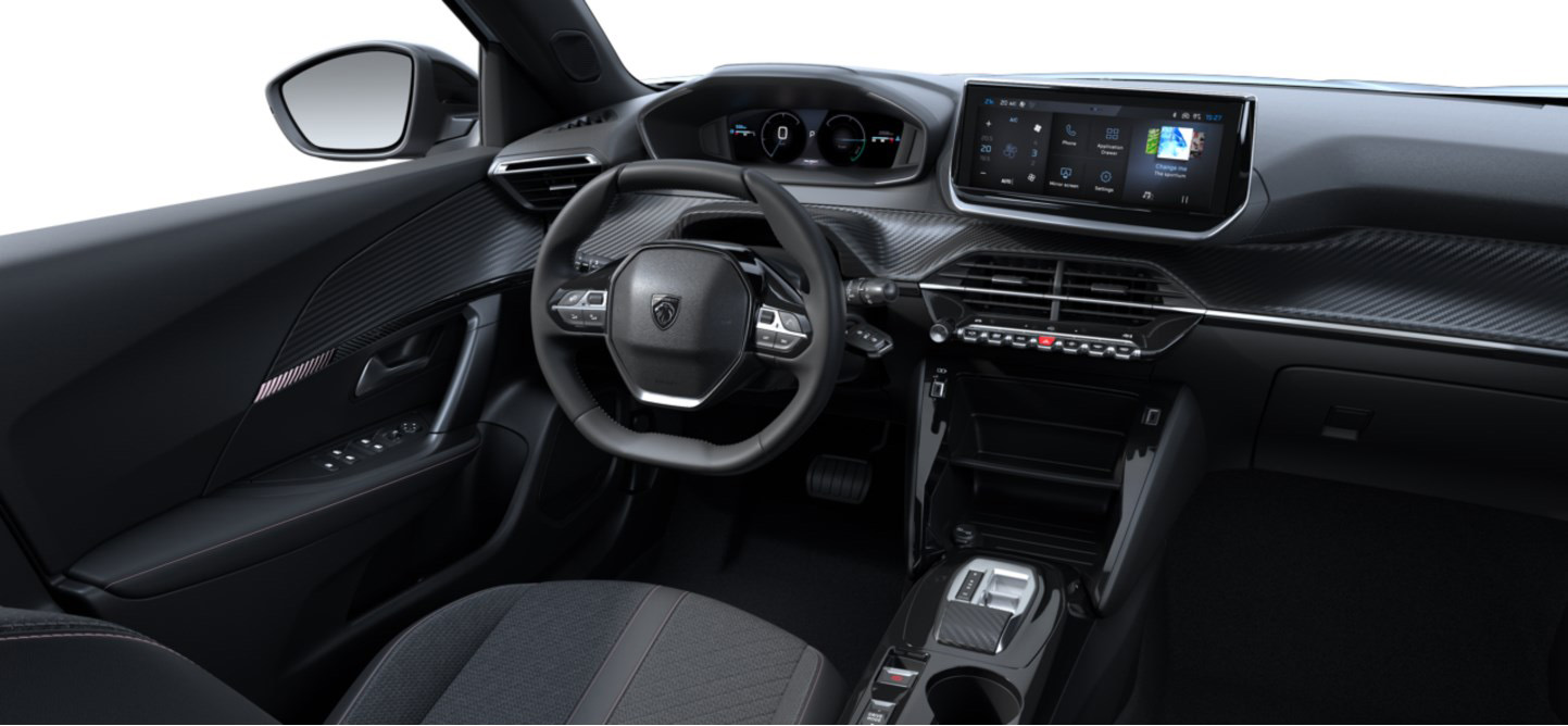 PEUGEOT 2008 ALLURE HYBRID eDCS6 INTERIOR VOLANTE