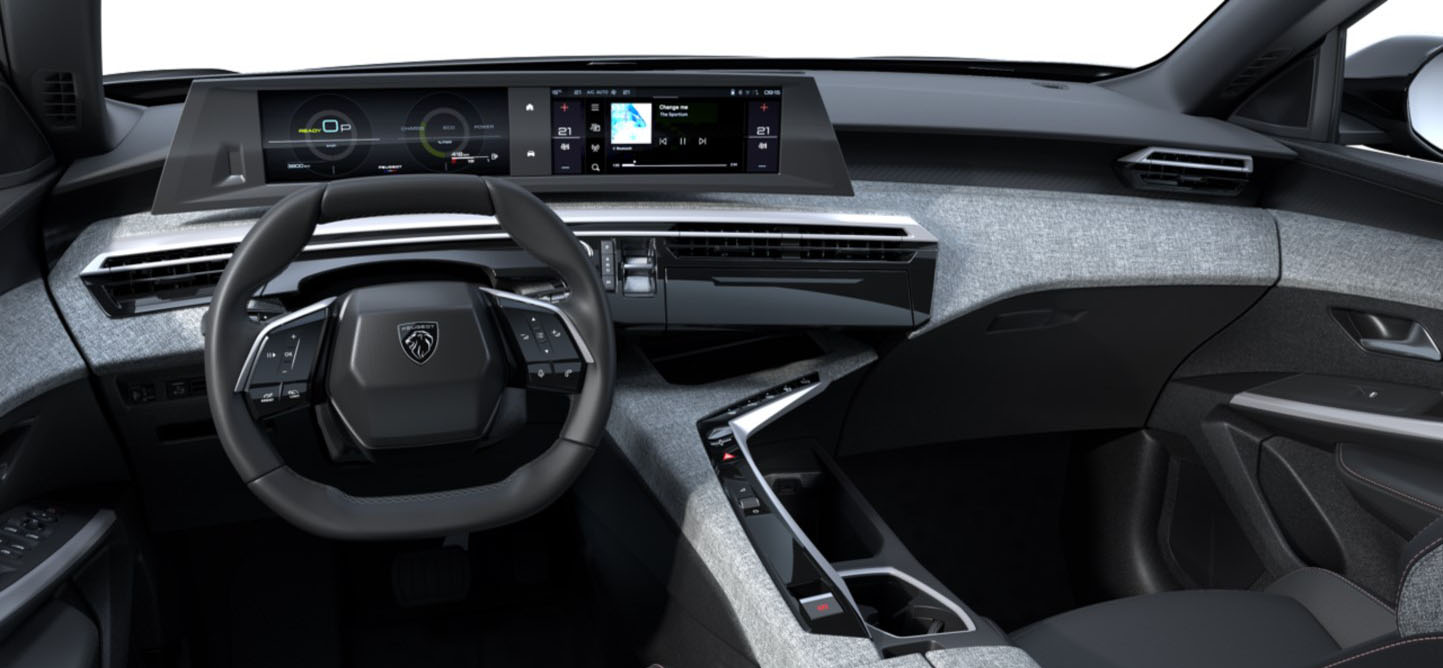 PEUGEOT 3008 HYBRID ALLURE eDCS6 INTERIOR VOLANTE