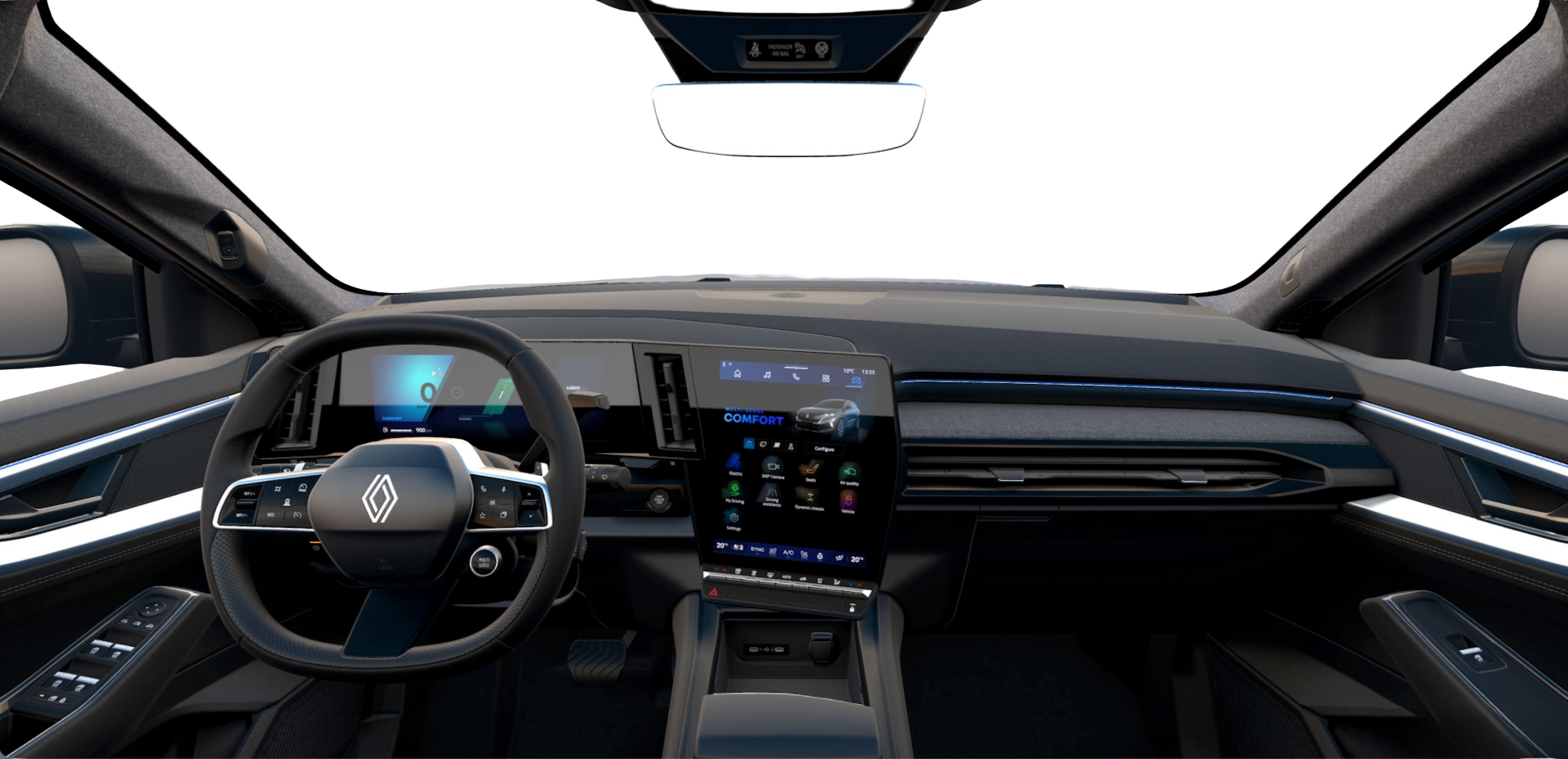 RENAULT ESPACE TECHNO E-TECH FULL HYBRID INTERIOR
