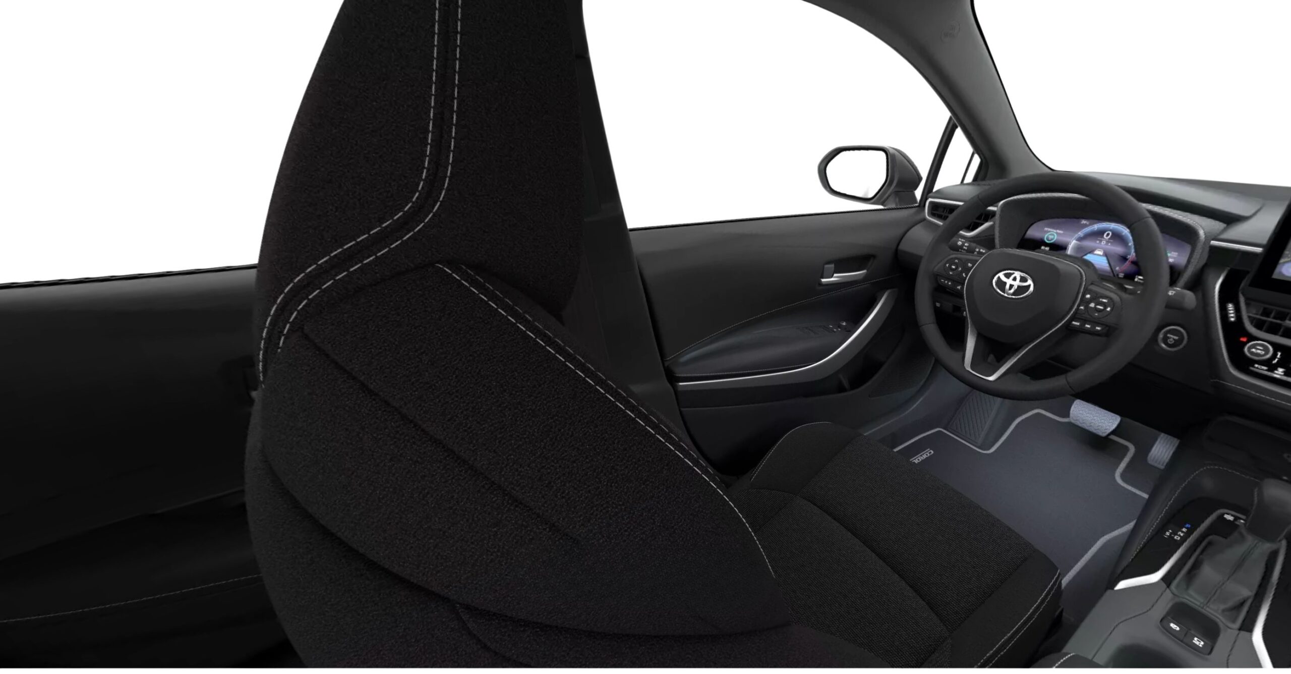 TOYOTA COROLLA ACTIVE HYBRID e-CVT INTERIOR VOLANTE