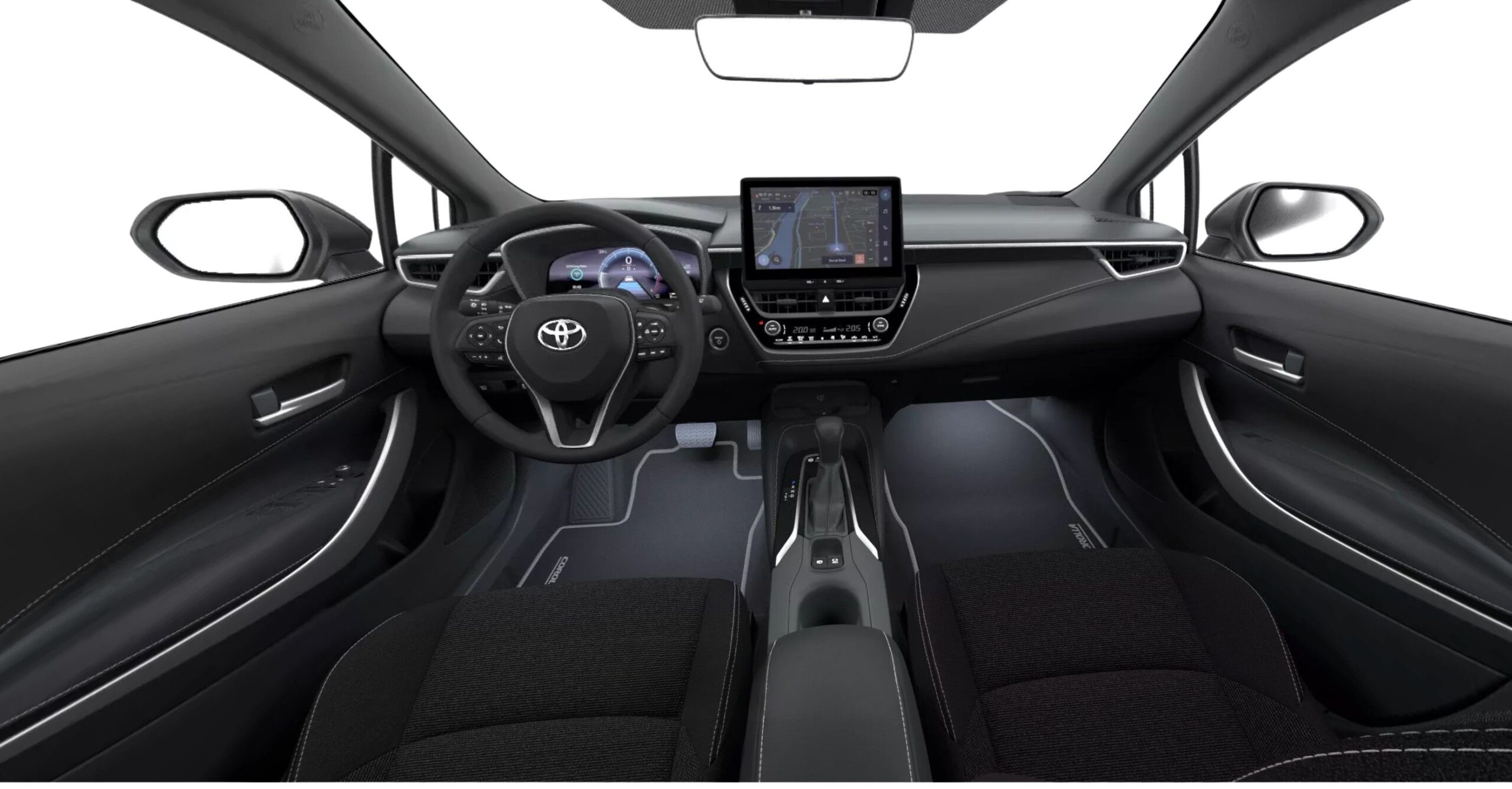 TOYOTA COROLLA ACTIVE HYBRID e-CVT INTERIOR
