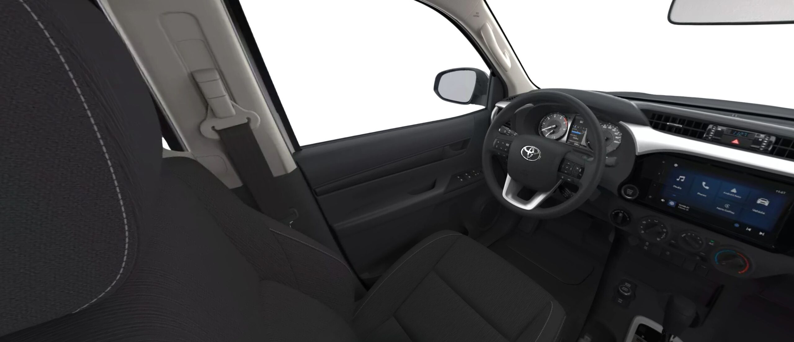 TOYOTA HILUX GX 2.4B 6AT 4X4 INTERIOR VOLANTE