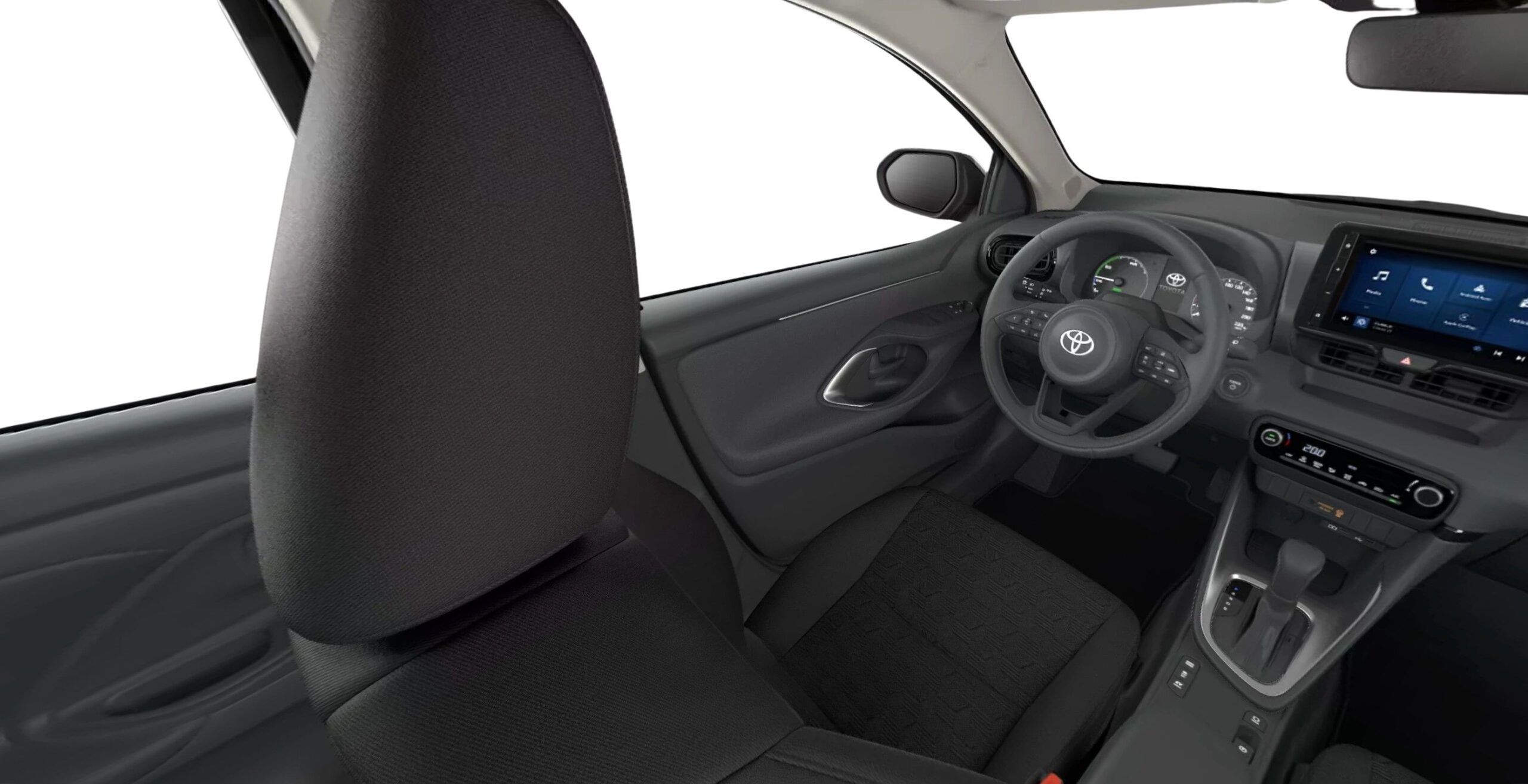 TOYOTA YARIS ACTIVE HYBRID e-CVT INTERIOR VOLANTE