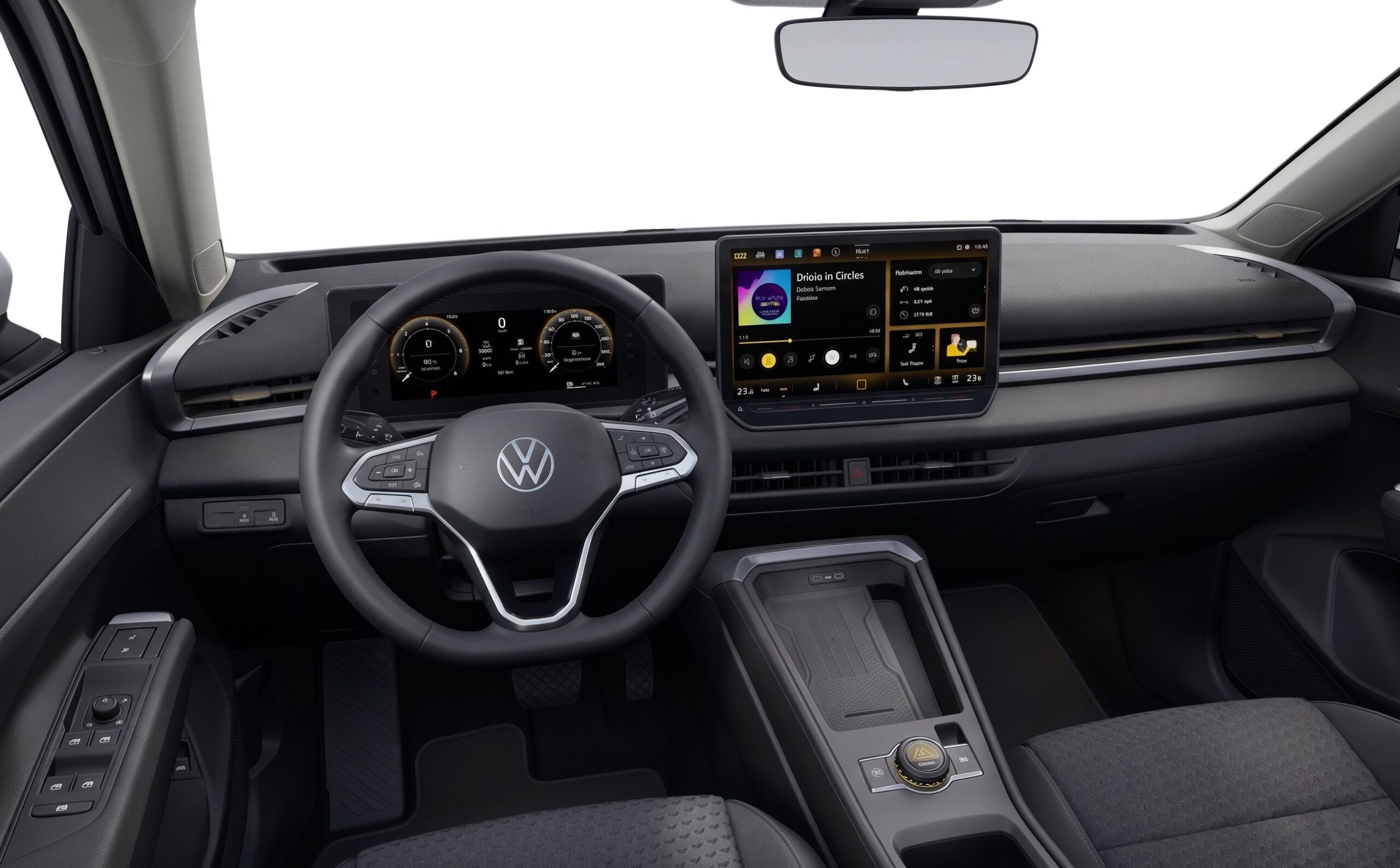 VOLKSWAGEN T-ROC DSG MAS 1.5 eTSI INTERIOR PANTALLA