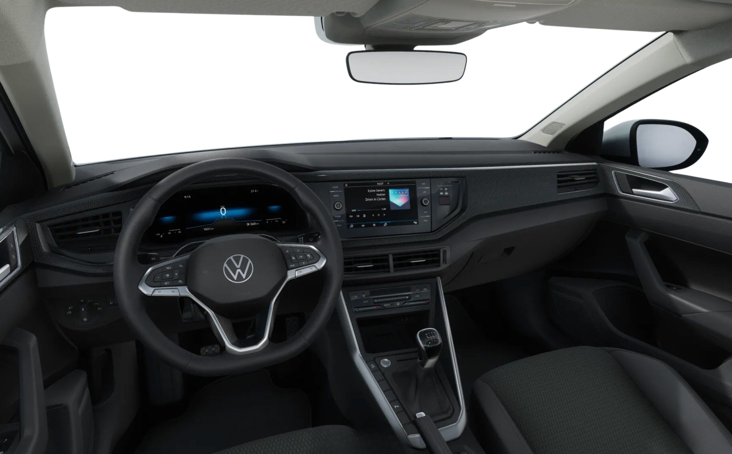 VOLKSWAGEN TAIGO MAS 1.0 TSI INTERIOR VOLANTE