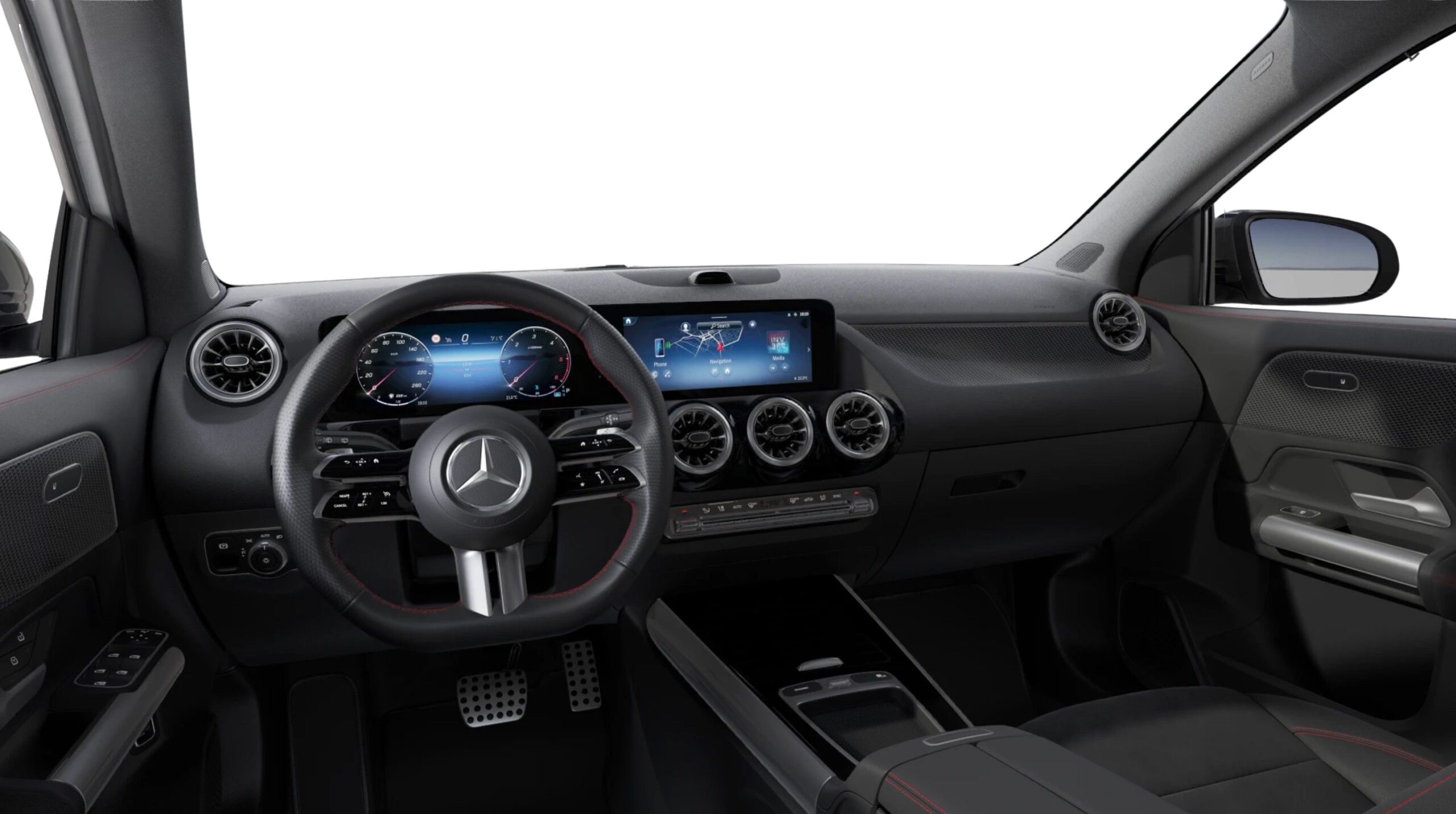 MERCEDES-BENZ CLASE GLA 200d AMG LINE VOLANTE