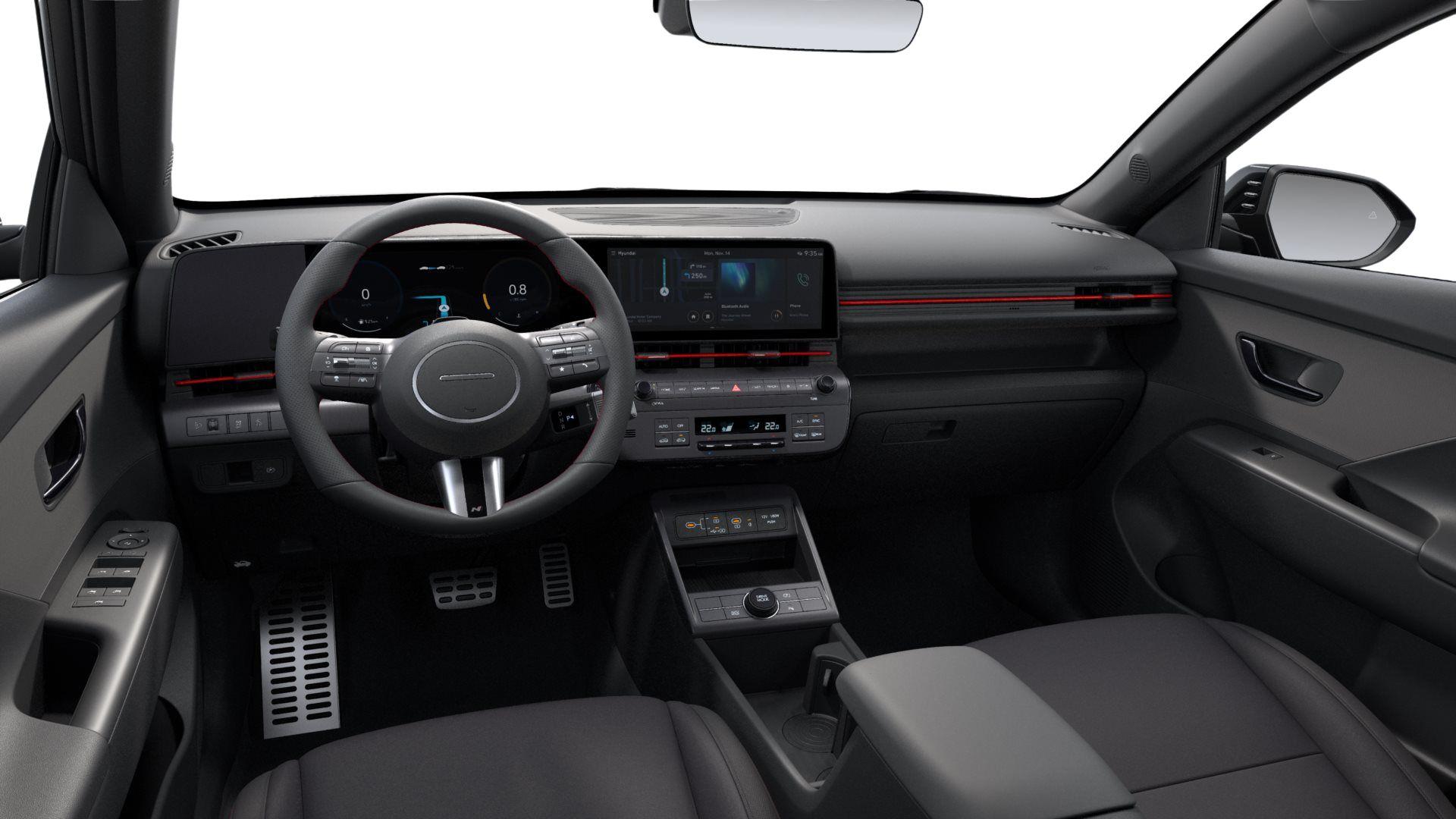 HYUNDAI KONA HEV 1.6GDI DT N LINE INTERIOR VOLANTE