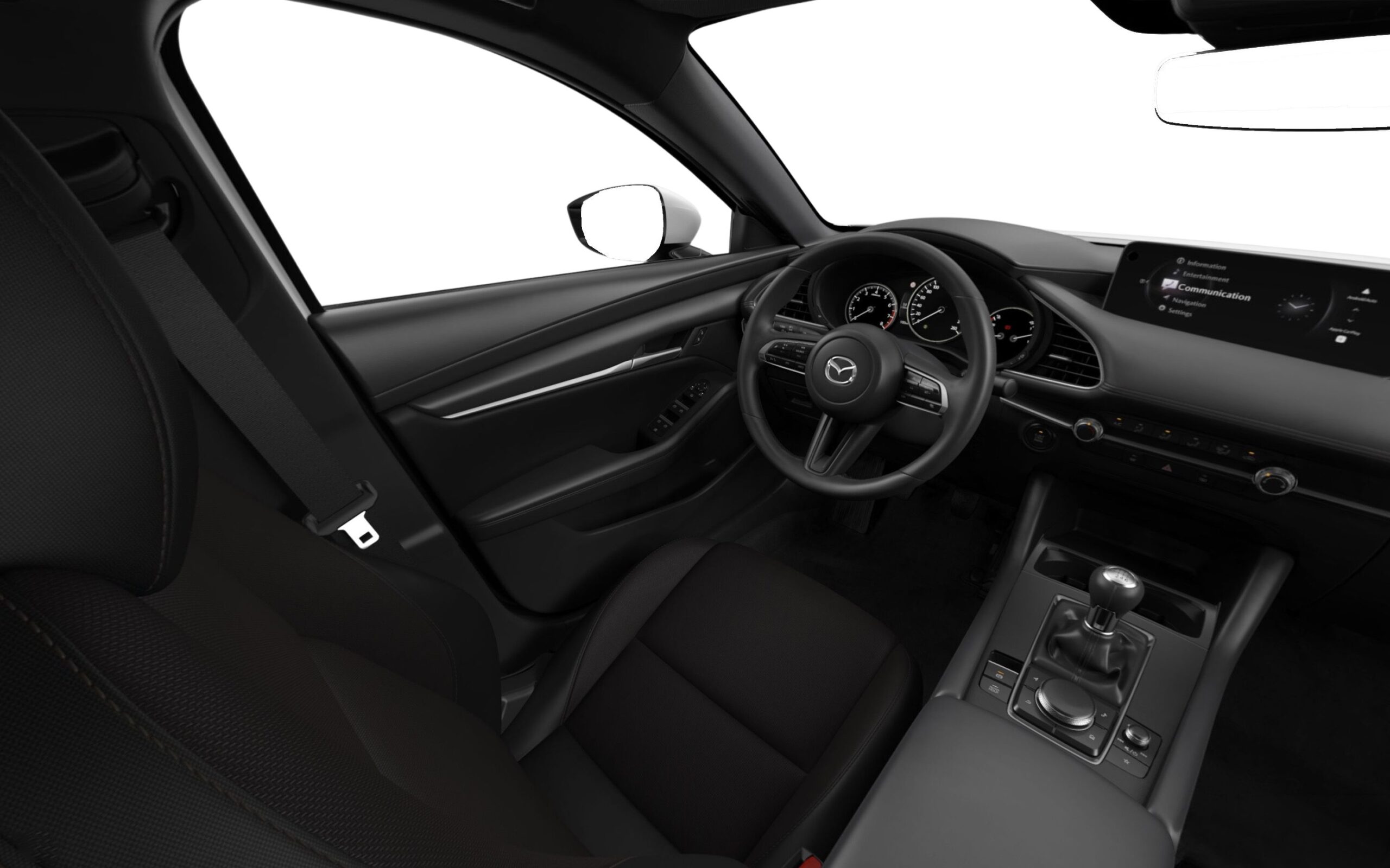 MAZDA 3 2.5L e-SKYACTIV G MHEV 6MT PRIME-LINE INTERIOR VOLANTE