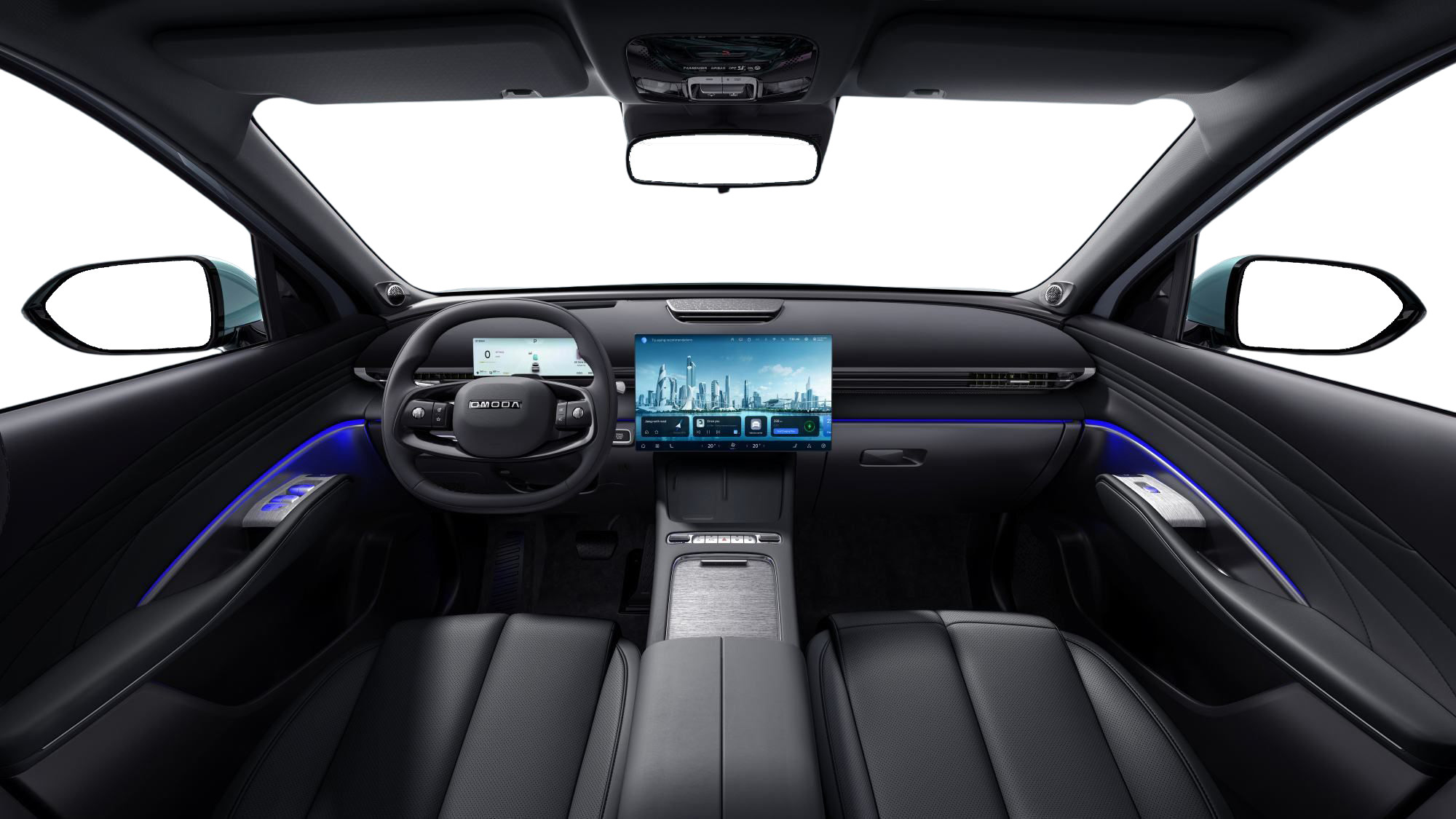 OMODA 7 PREMIUM 1.5 TGDI PHEV INTERIOR VOLANTE