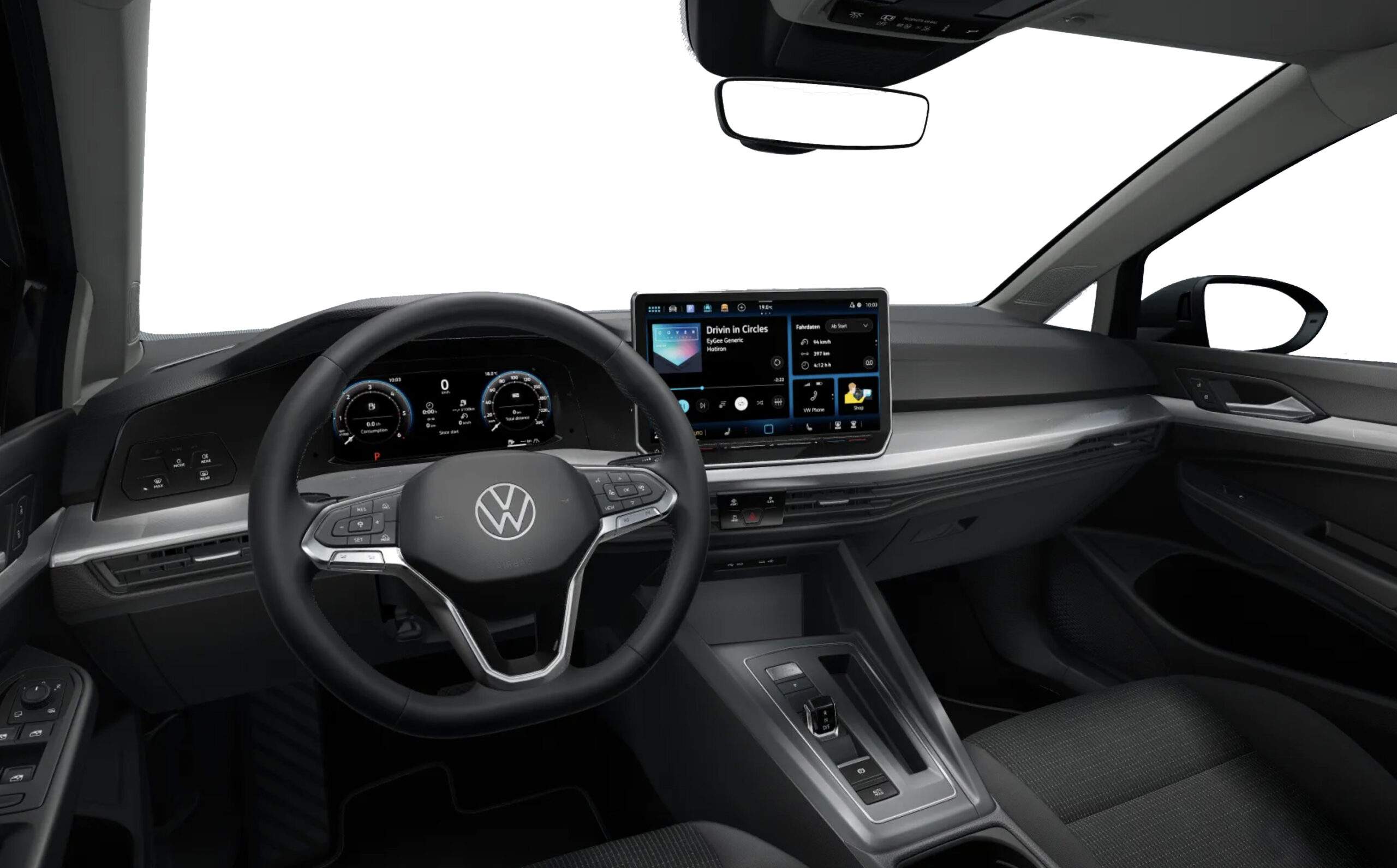 VOLKSWAGEN GOLF 1.5 eTSI DSG INTERIOR VOLANTE